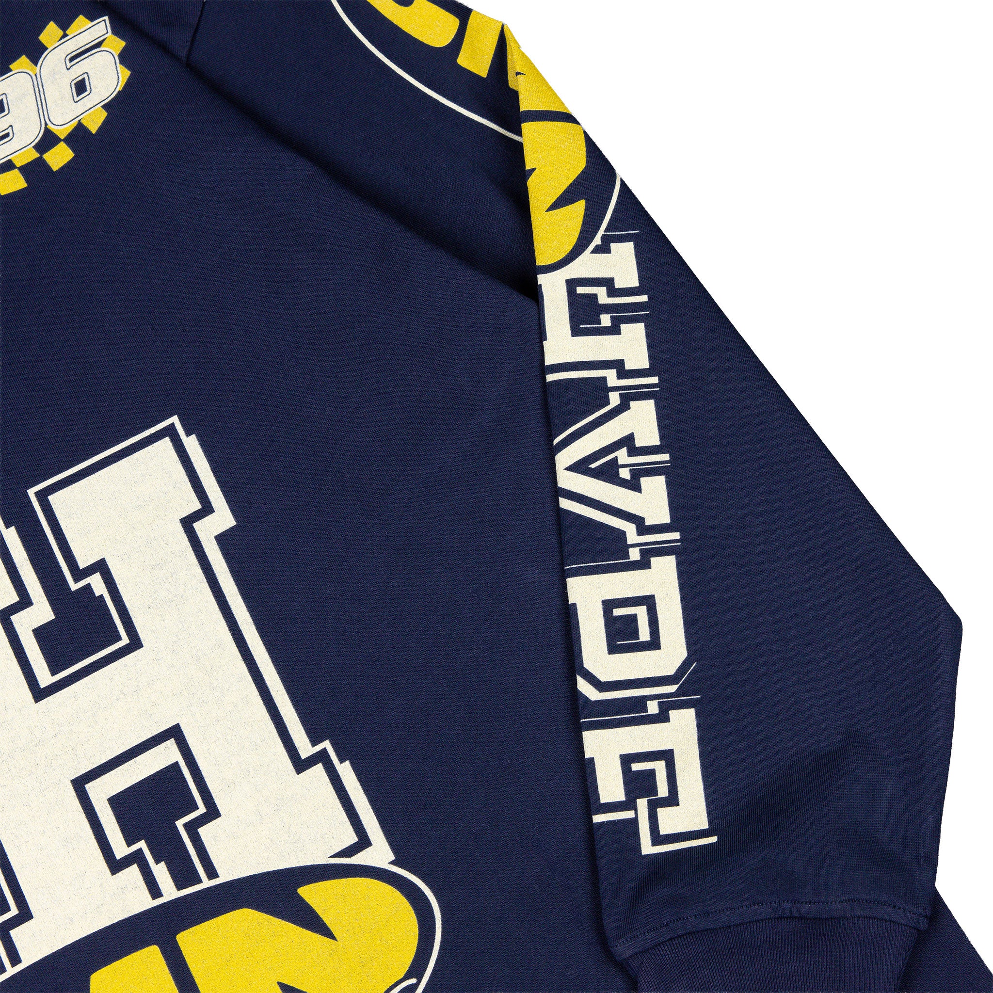 Common Hype Motorsport Long Sleeve Tee Navy