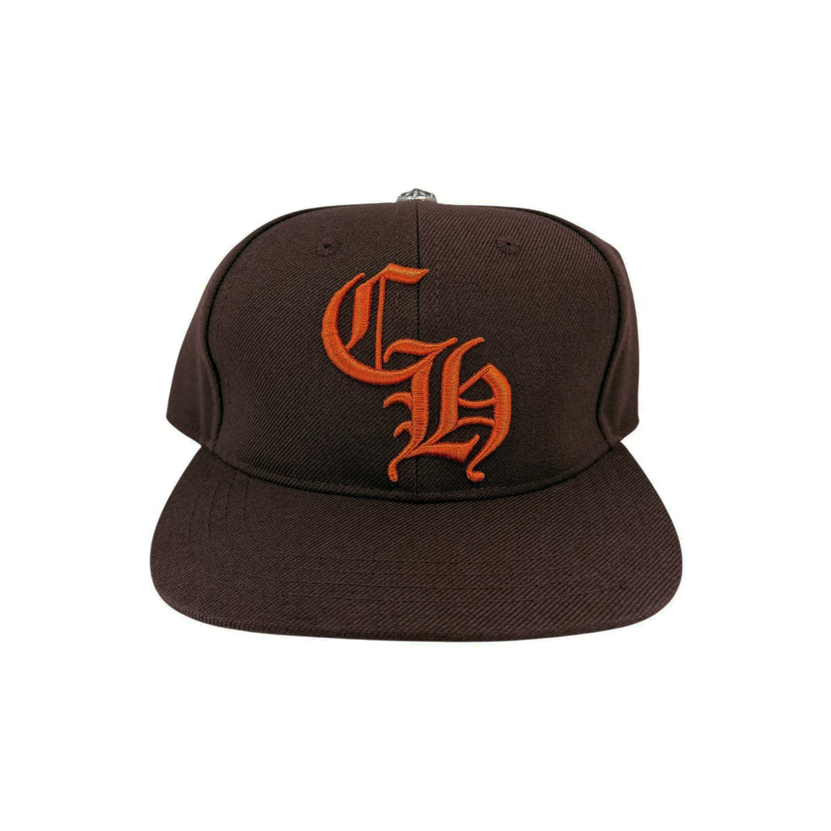 Chrome Hearts CH Baseball Hat Brown/Orange | Common Hype display picture 2