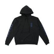 Chrome Hearts Black/Blue Vertical Logo Hoodie