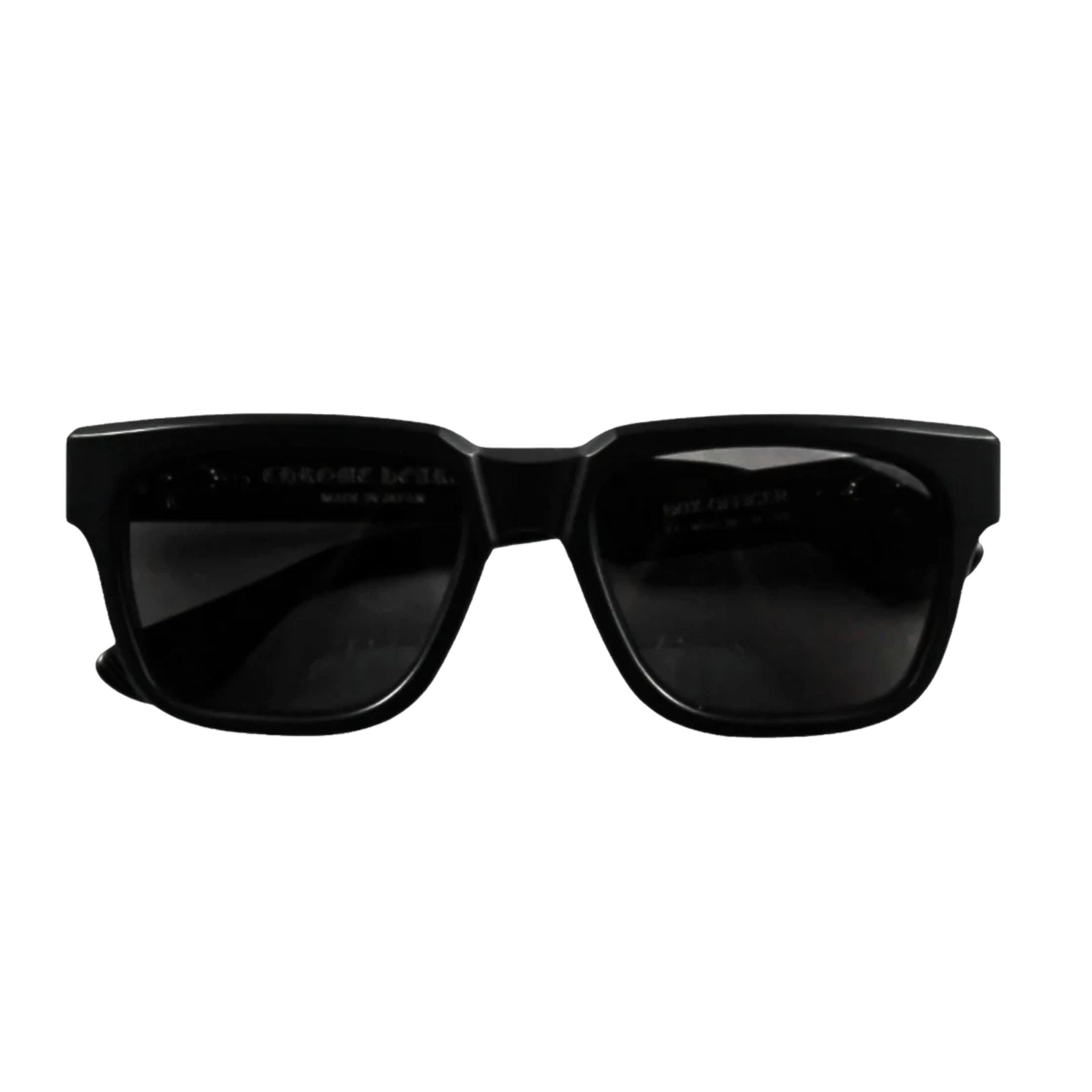 Chrome Hearts Box Officer Sunglasses "Matte Black / Black Rhodium"