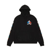 Chrome Hearts Multi Color Cross Hoodie Black