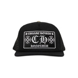 Chrome Hearts Honolulu Exclusive CH Trucker Cap Schwarz/schwarz
