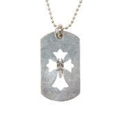 Chrome Hearts Dagger Dog Tag Pendant