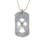 Chrome Hearts Dagger Dog Tag Pendant