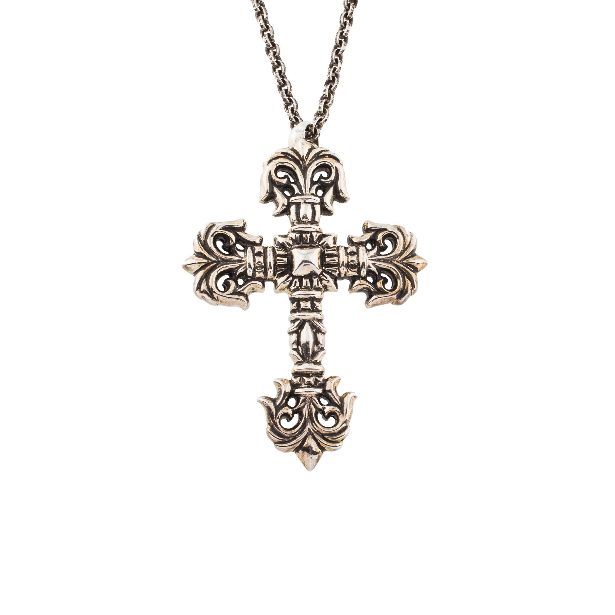 Chrome Hearts Filigree Cross Pendant - Common Hype