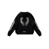 Chrome Hearts Thermal Floral Horseshoe Zip Up