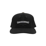 Chrome Hearts Fleur Snapback Trucket Hat Black