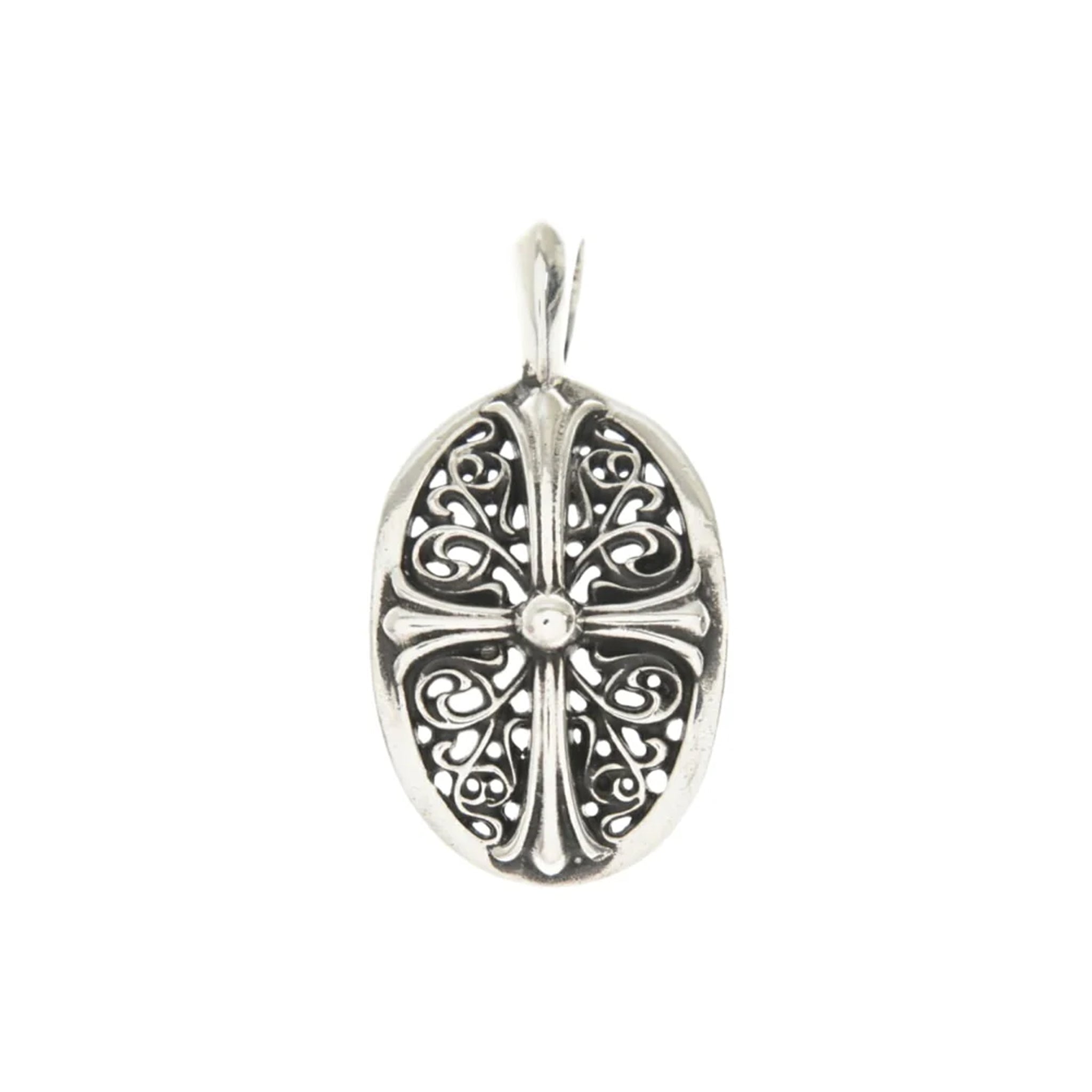 Chrome Hearts Oval Cross Pendant