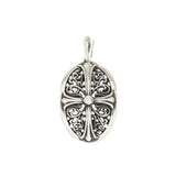 Chrome Hearts Oval Cross Pendant