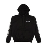 Chrome Hearts Scroll Logo Hoodie Black
