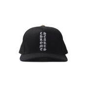 Chrome Hearts Vertical Logo Hat Black