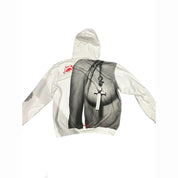 Chrome Hearts Laurie Lynn Stark Love You Photo Hoodie White/Red - Common Hype