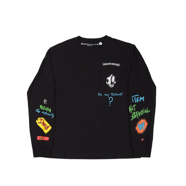 【CHROME HEARTS】MATTY BOY SEX RECORDS Tee Chrome Hearts Matty Boy Sex Records T-shirt Citrus Men's - US