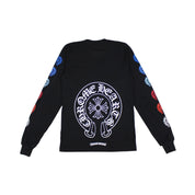 Chrome Hearts Multi Color Horse Shoe Long Sleeve T-shirt
