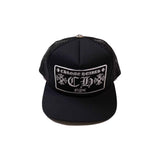 Chrome Hearts CH New York City Trucker Cap Schwarz/Schwarz