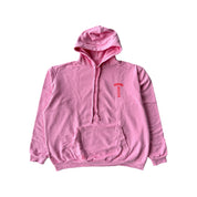Chrome Hearts T Bar Logo Hoodie 'Pink/Red'