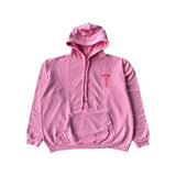 Chrome Hearts T Bar Logo Hoodie 'Pink/Red'