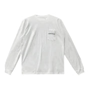 Chrome Hearts Script Logo USA White Long Sleeve Tee