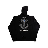 Chrome Hearts St. Barths Exclusive Anchor Hoodie Black/Blue