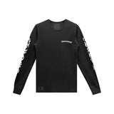 Chrome Hearts Men's Scroll Logo Long-Sleeve Thermal T-Shirt