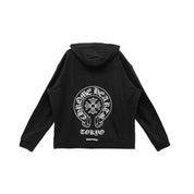 Chrome Hearts Horseshoe Zip Hoodie Tokyo Exclusive Black