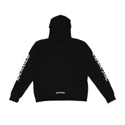 Chrome Hearts Vertical Logo Zip-Up Thermal Lined Hoodie
