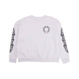 Chrome Hearts Horseshoe Logo Crewneck White