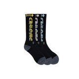 Chrome Hearts CH LOGO FUCK YOU SOCKS (3-Pack)