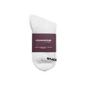 Commons Scrunch Crew Sock White (2-Pack) - Common Hype