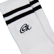Common Hype Stripe Logo Sock White (3-Pack)
