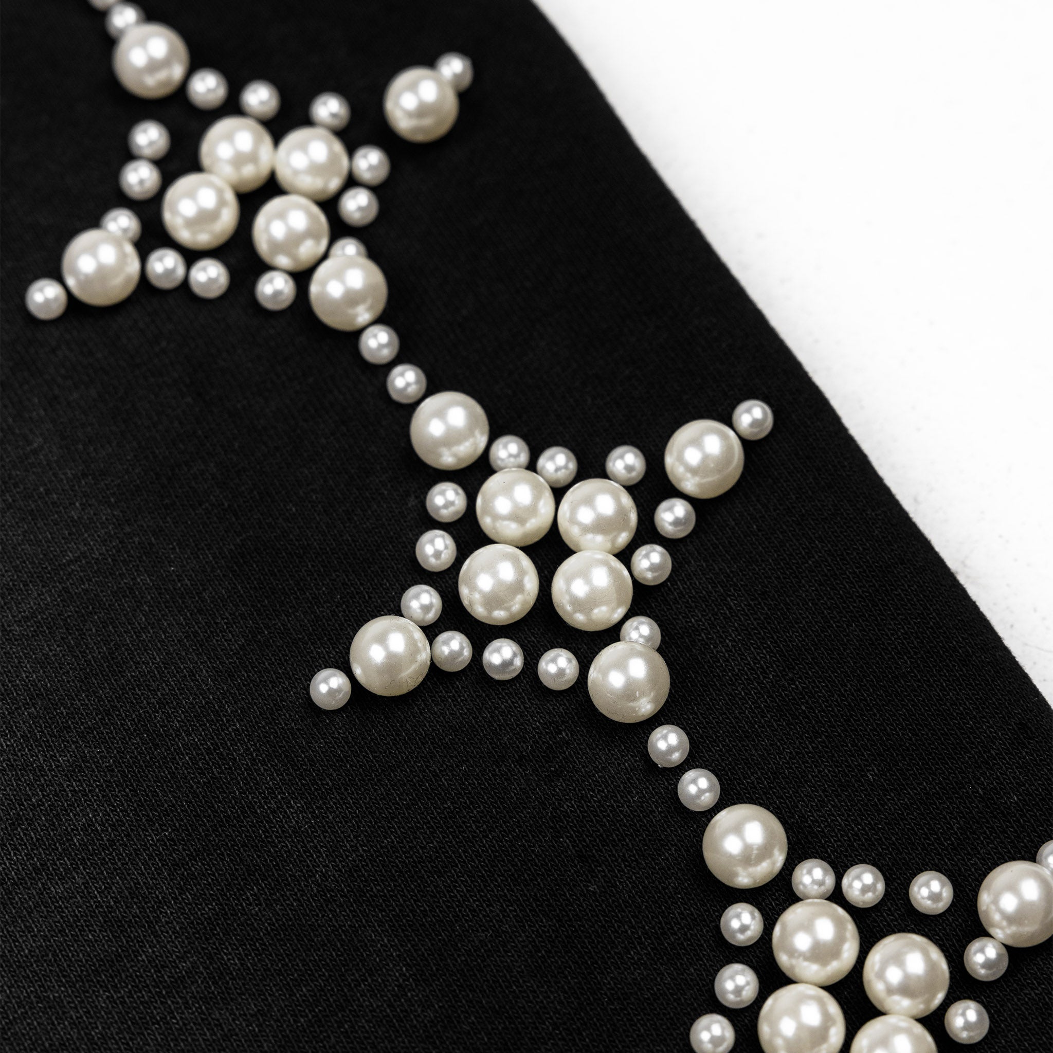 Commons Pearled Star Sweatpants Black