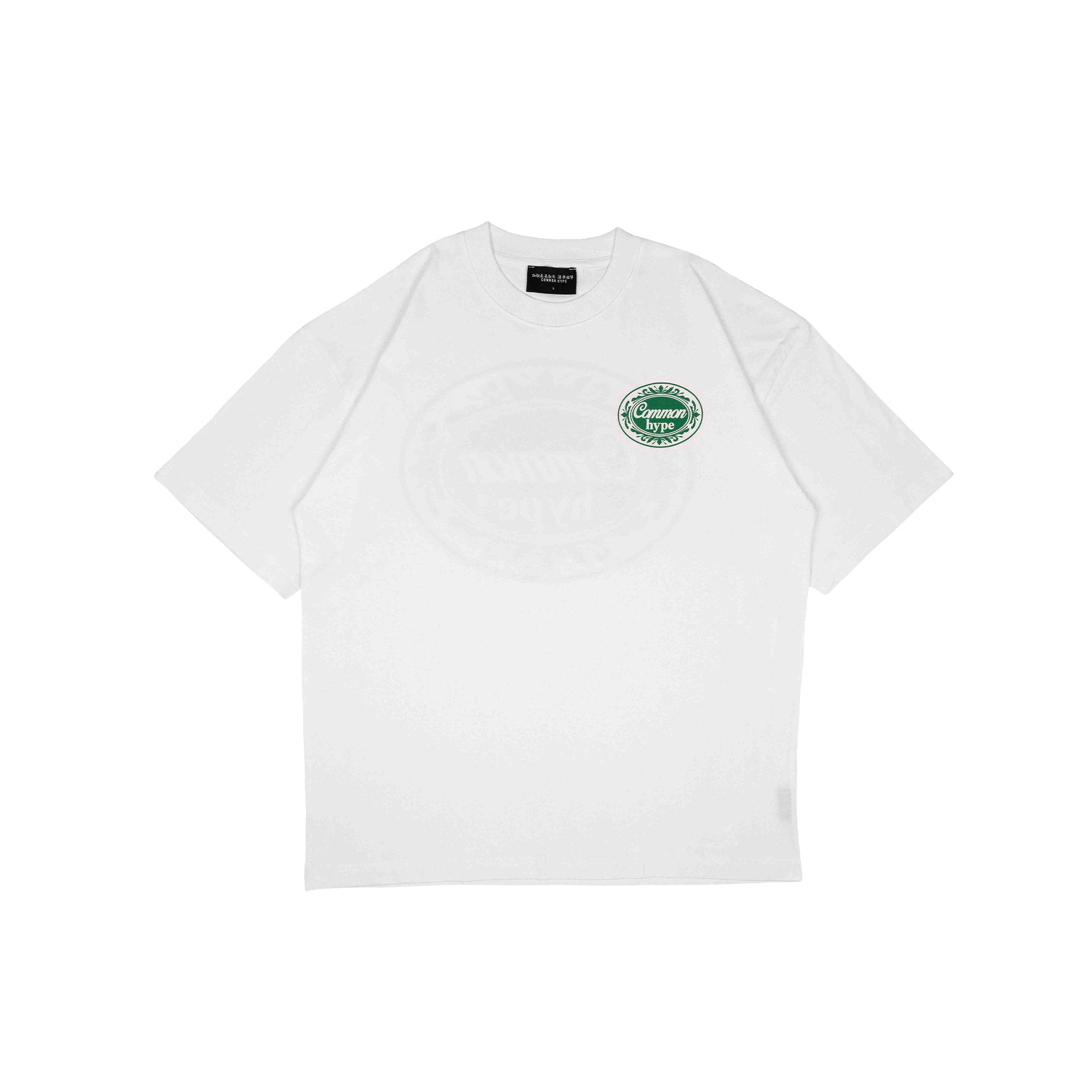 Common Hype Badge Tee Ivory