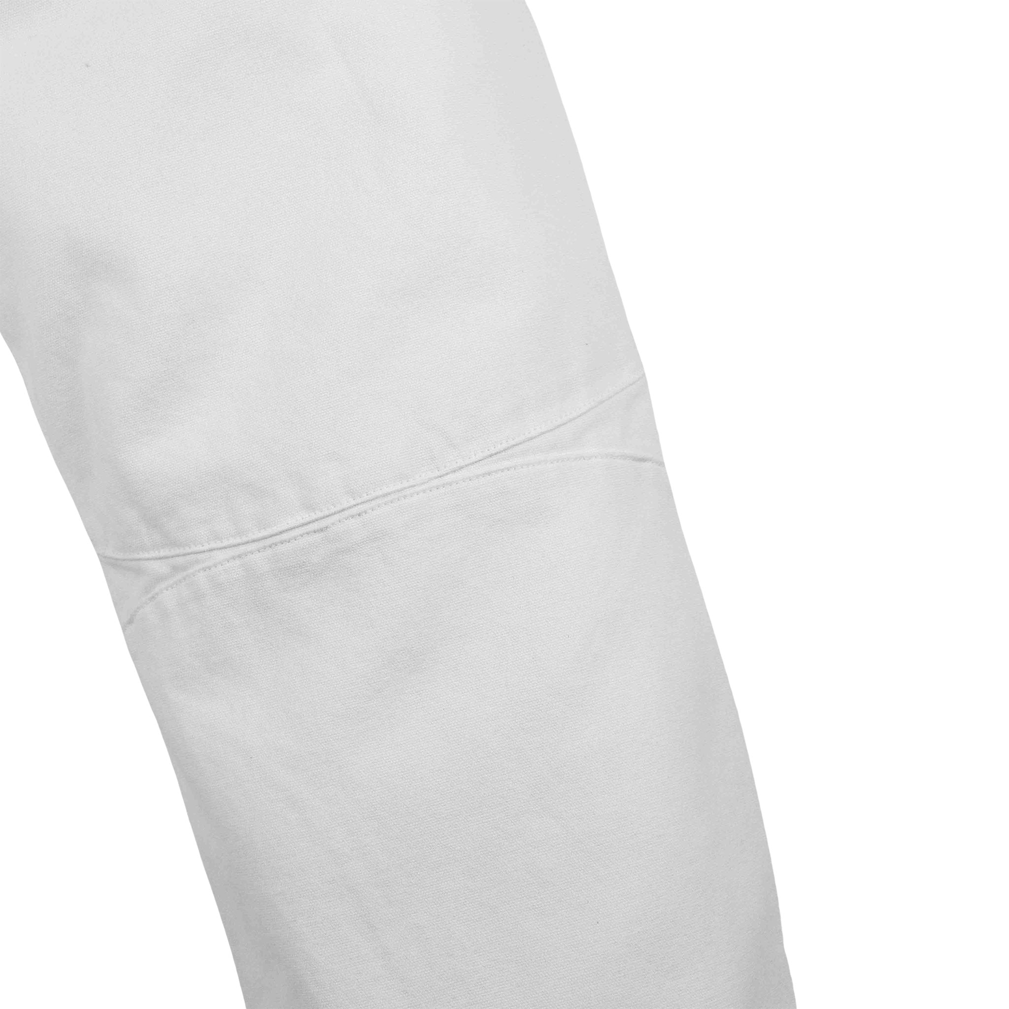 Commons Double Knee Star Denim Pant White - Common Hype