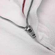 Commons Double Knee Star Denim Pant White - Common Hype