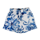 Common Hype Floral Mesh Short White