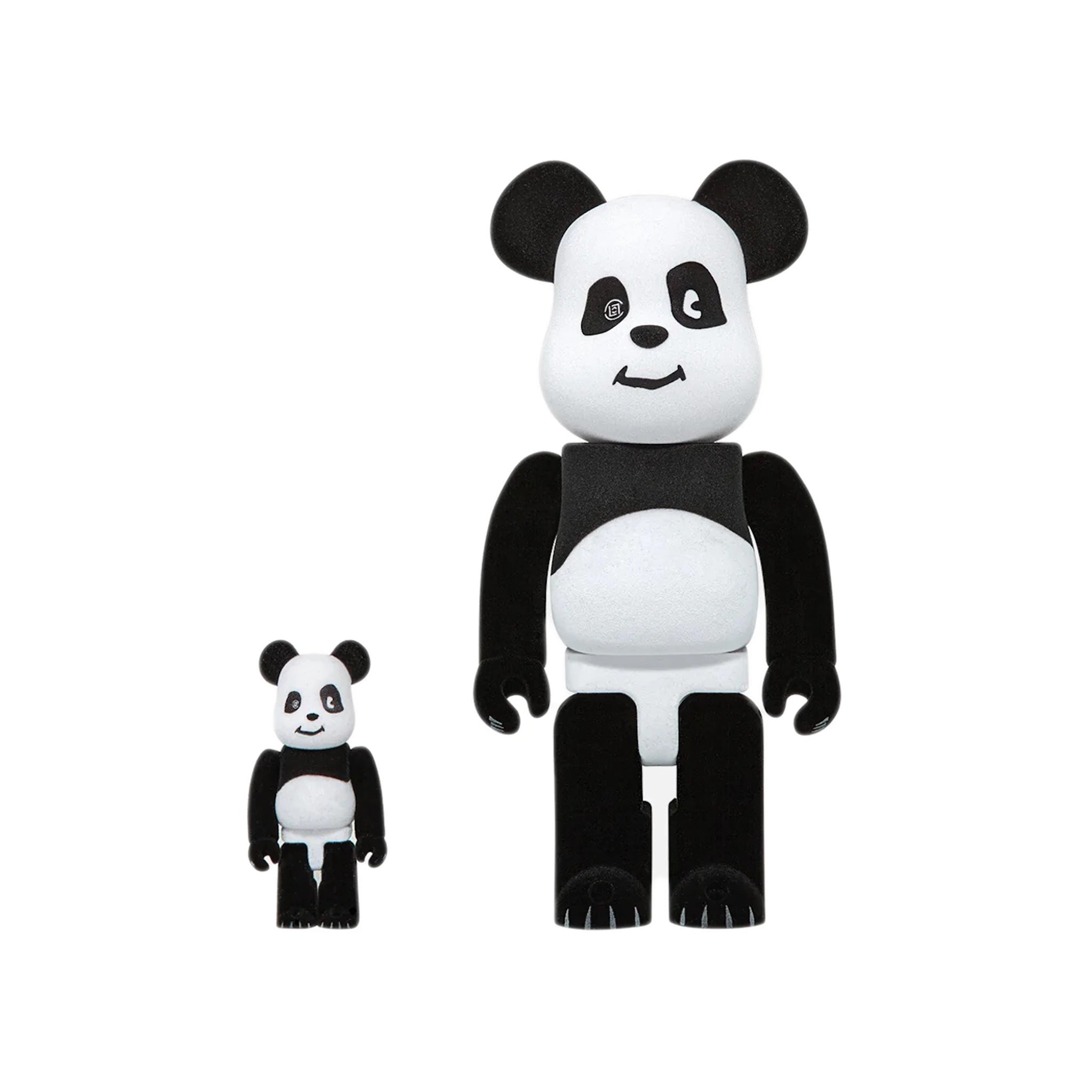 Bearbrick x CLOT Panda 100% & 400% Set - Common Hype