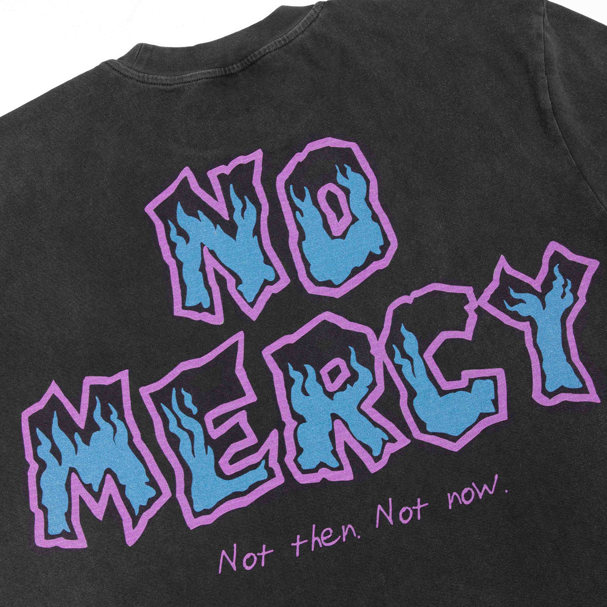 Commons No Mercy Not Ever Tee Vintage Black - Common Hype