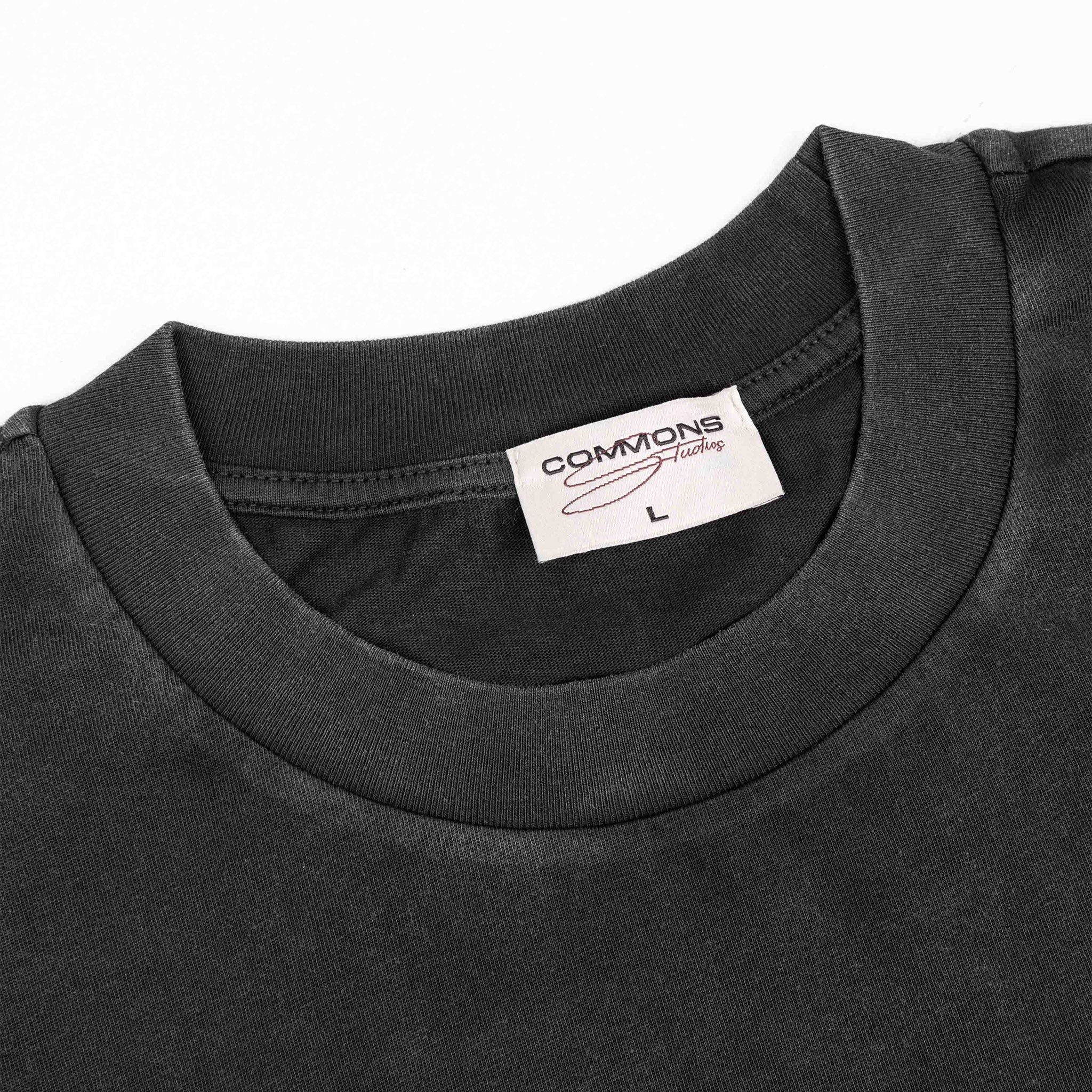 Commons No Mercy Not Ever Tee Vintage Black - Common Hype