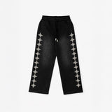 Commons Pearled Star Sweatpants Black