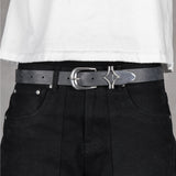 Commons Studios Outlaw Leather Belt Onyx