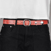 Commons Studios Starslinger Leather Belt Inferno