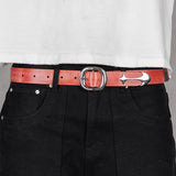 Commons Studios Starslinger Leather Belt Inferno