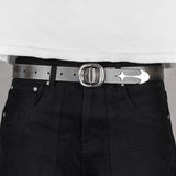 Commons Studios Starslinger Leather Belt Smoke