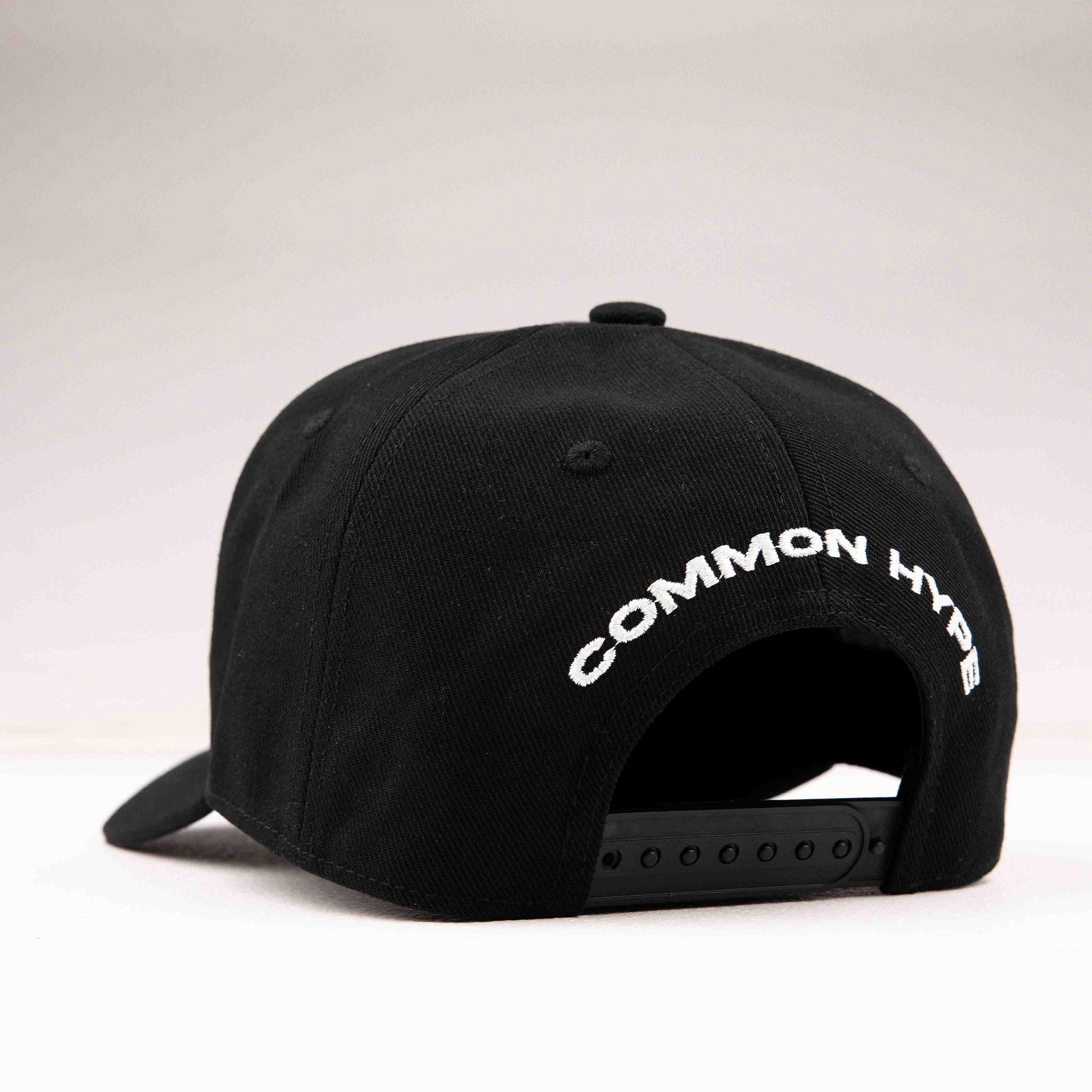 Common Hype Icon World Series Snapback Hat Black - Common Hype