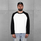 Commons Studios Waffle Thermal Long Sleeve Black/White