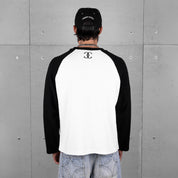 Commons Studios Waffle Thermal Long Sleeve Black/White