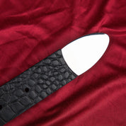 Commons Studios Outlaw Crocodile Belt Noir