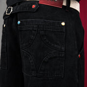Commons Rivet Star Denim Black