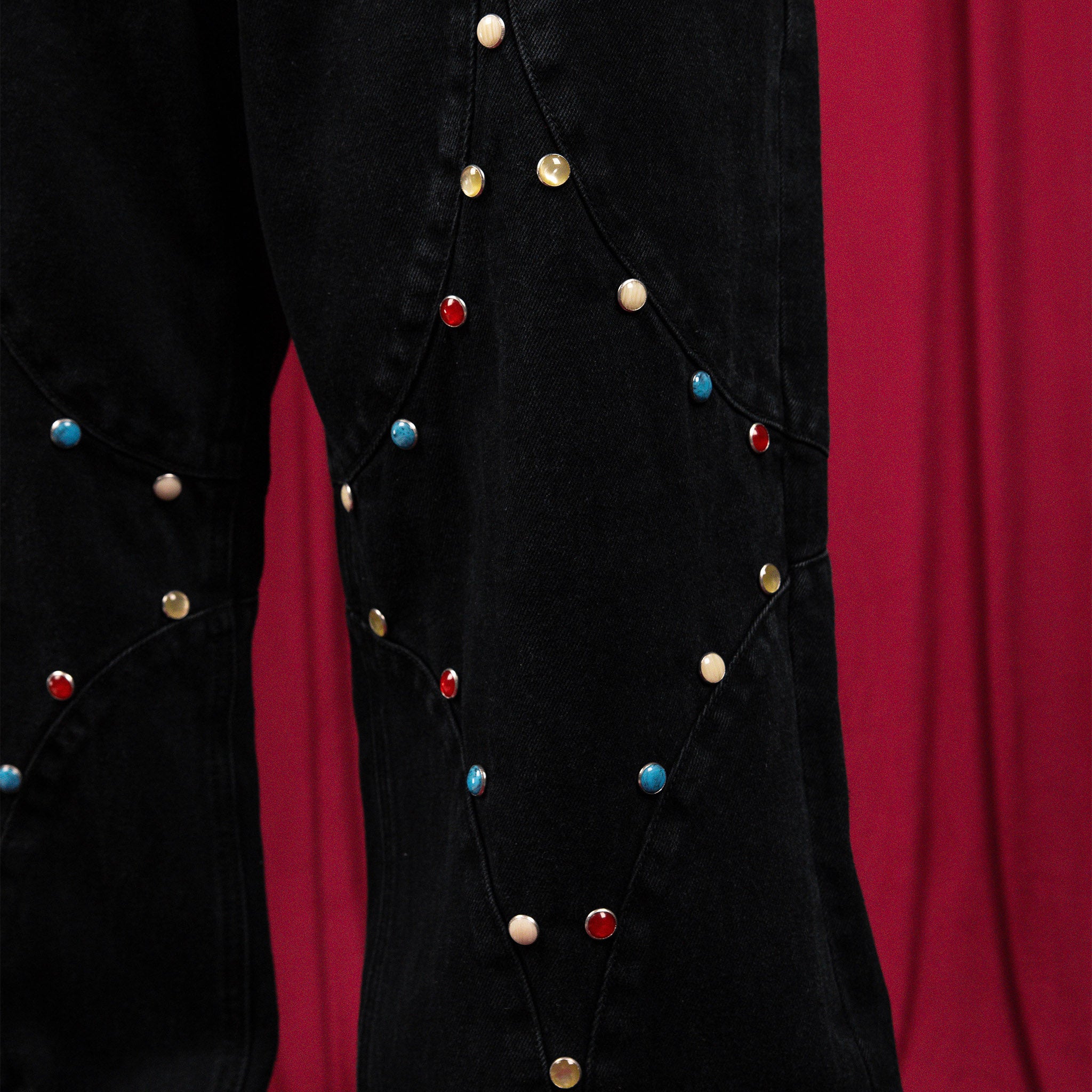 Commons Rivet Star Denim Black