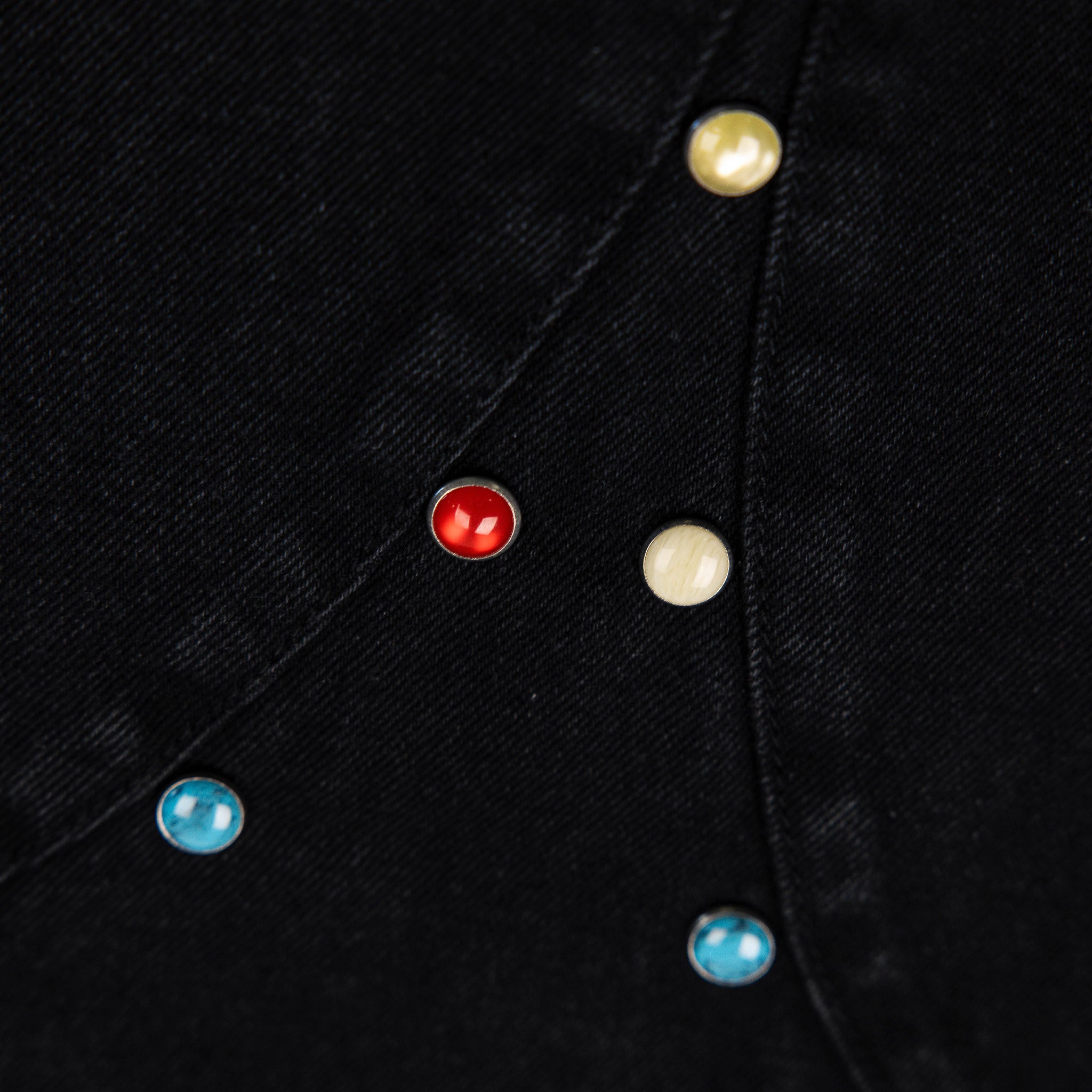 Commons Rivet Star Denim Black